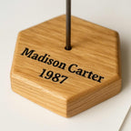 Stained Glass Iris Flower Suncatcher, February Birth Flower Gift