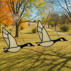 Cardinal Stained Glass Suncatcher – Handmade Bird Window Hanging, Gift for Mom/Her, Christmas, Housewarming, Home Decor, Wall Decor, Holiday