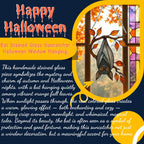 Stained Glass Bat Suncatcher: Halloween Gothic Window Decor