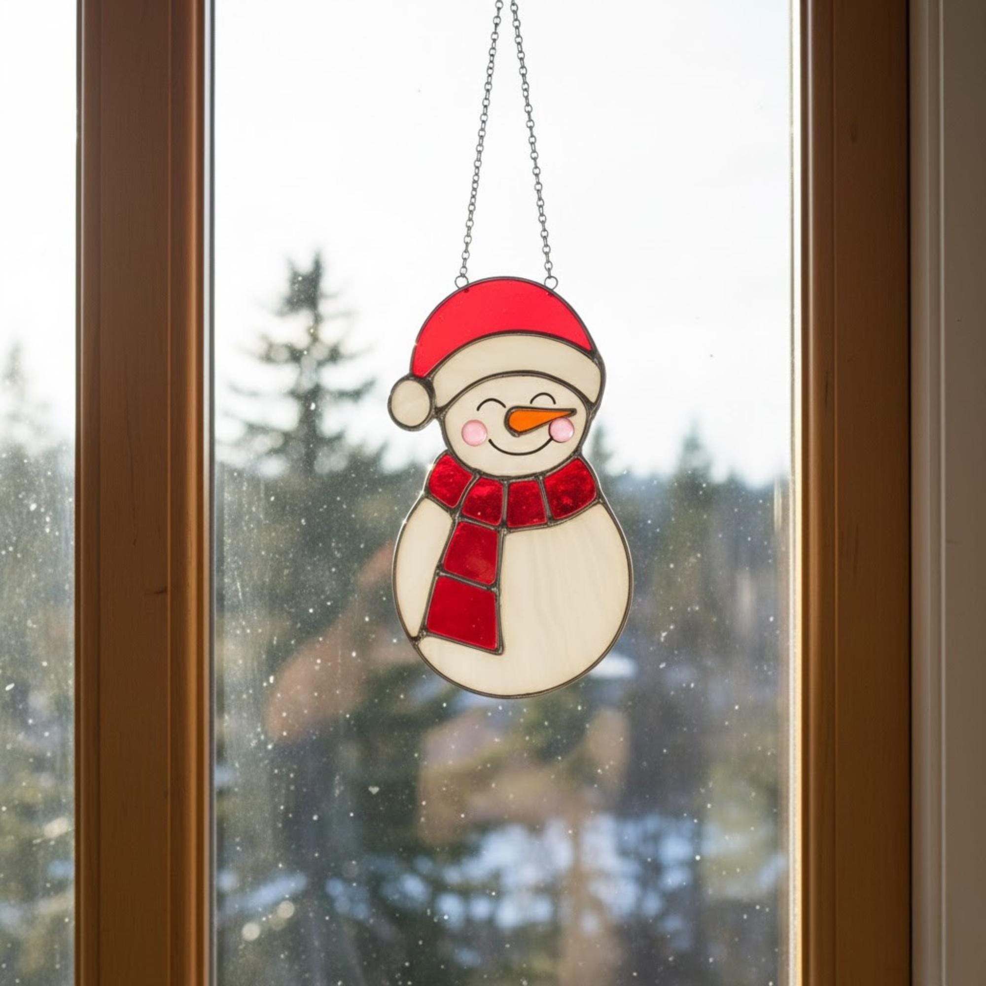 Special Offer" infographic for stained glass ornaments: Buy 2 get 10% off, Buy 5 get 15% off.