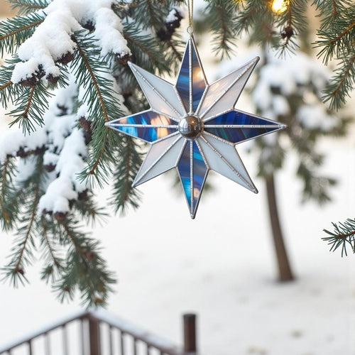 Graphic highlighting a special holiday promotion: Buy 2 ornaments and get 10% off, or buy 5 and get 15% off.