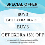 Promotional image offering discounts for bulk purchases of the cardinal stained glass ornament.