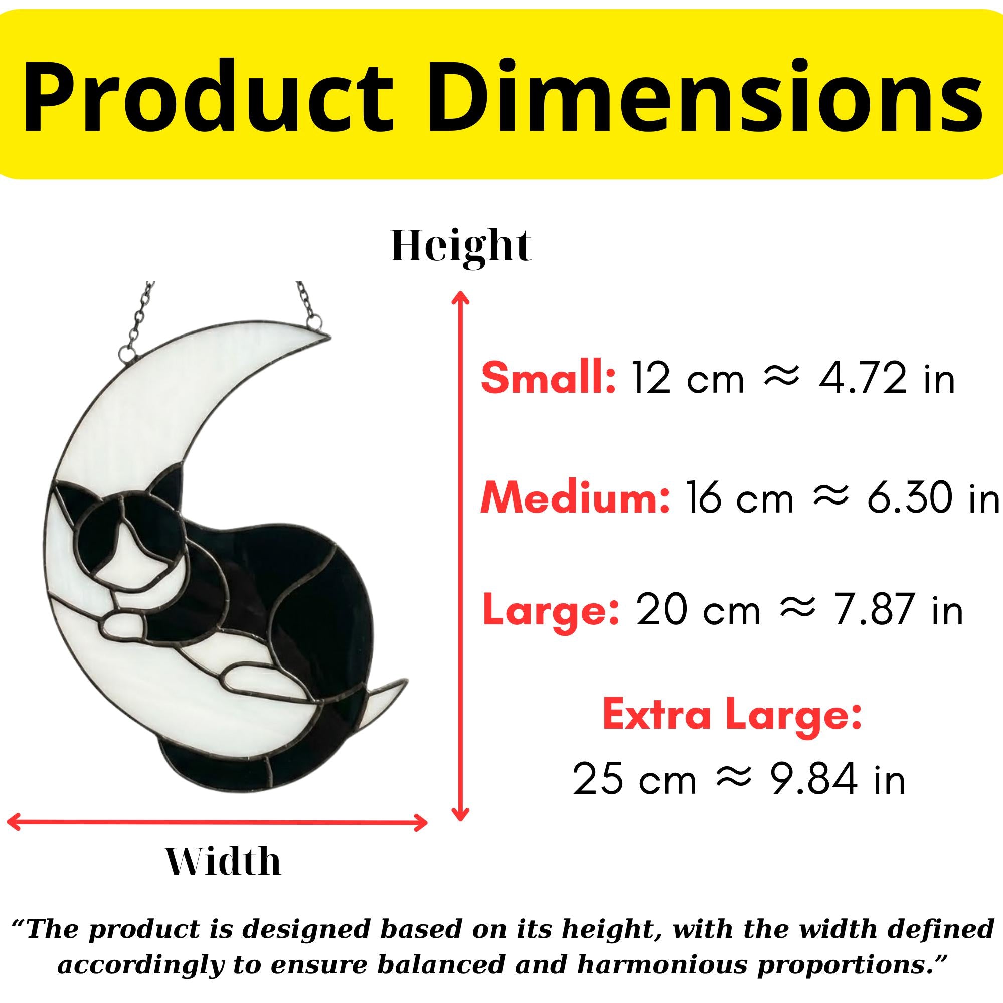 Stained glass sleeping cat on moon suncatcher window hanging, black orange tuxedo calico cat memorial gift for pet loss, handmade celestial decor by LuzyGlassArt.