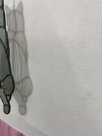 Stained Glass Tuxedo Cat Suncatcher with Wood Stand | Black and White Cat Memorial Gift | Funny Peeking Cat Decor | Christmas Gift for Her